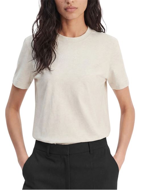 T-shirt con logo Calvin Klein | LV044C905GP4P